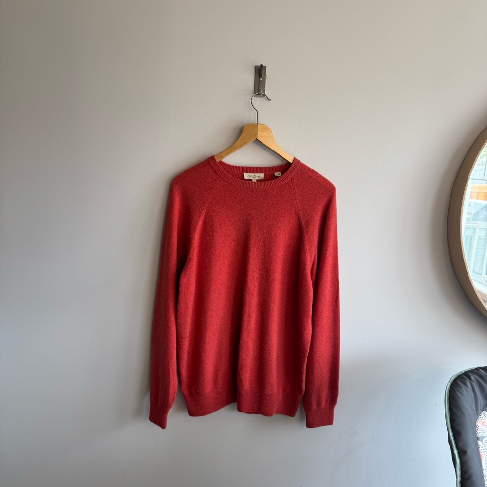Peter Millar cashmere Vibrant orange Crewneck Sweater